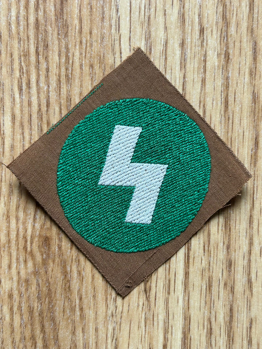 Early DJ sleeve patch "Oberbann 3"