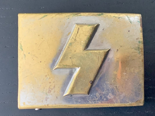 DJ belt buckle - RZM maker marked