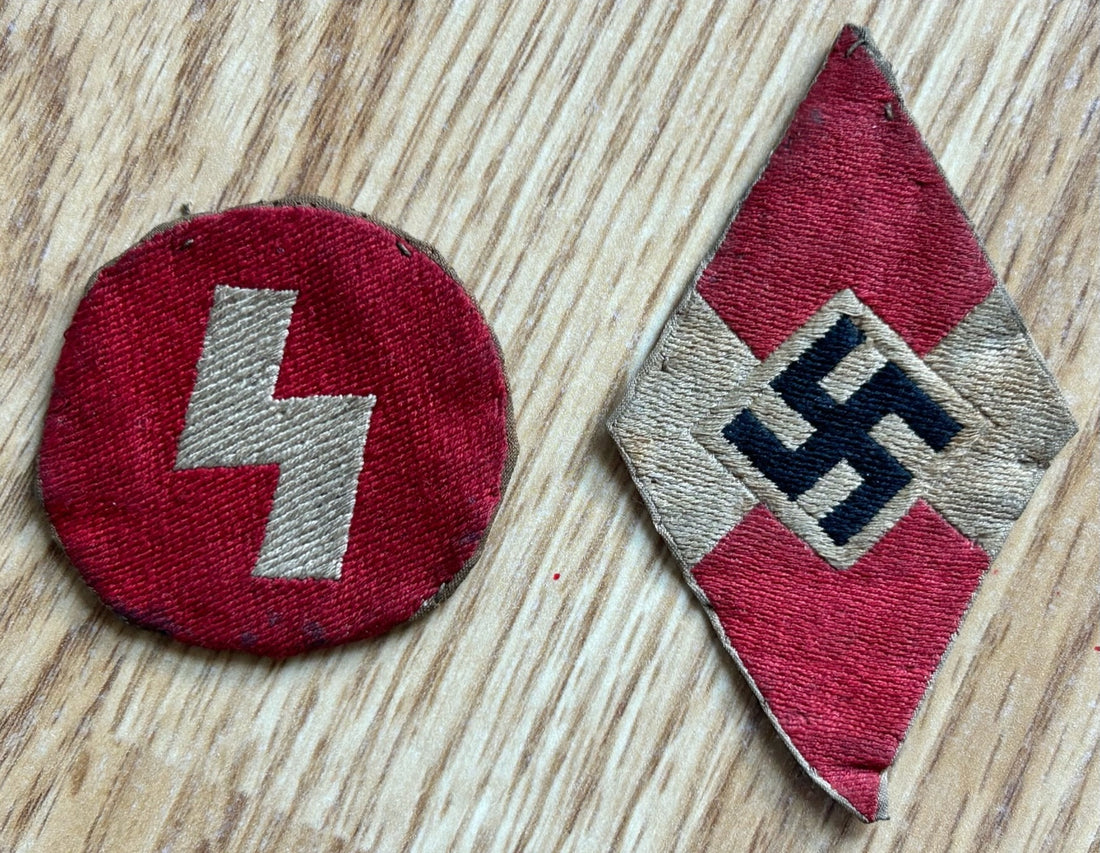 DJ and HJ cloth sleeve insignia
