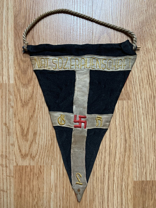 NS Frauenschaft double-sided pennant