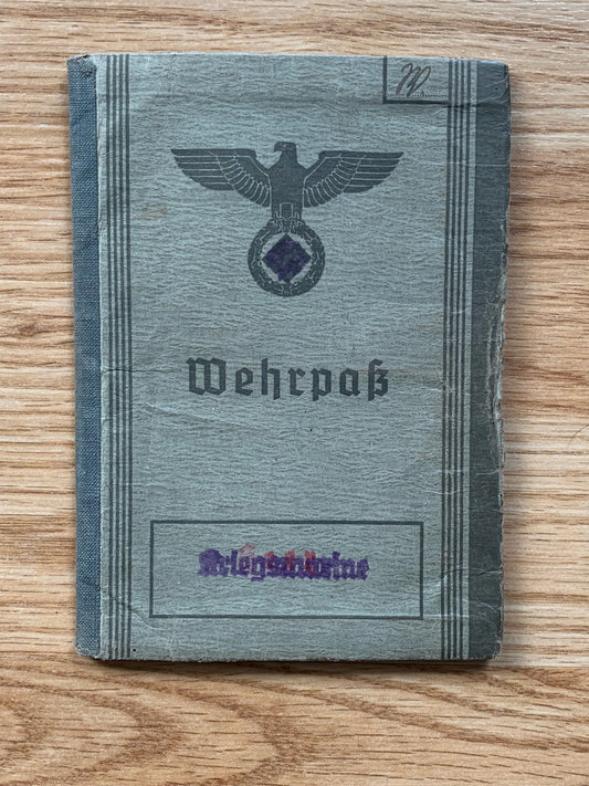 Wehrpass- Kriegsmarine, WW1 Marine / Seebataillon veteran