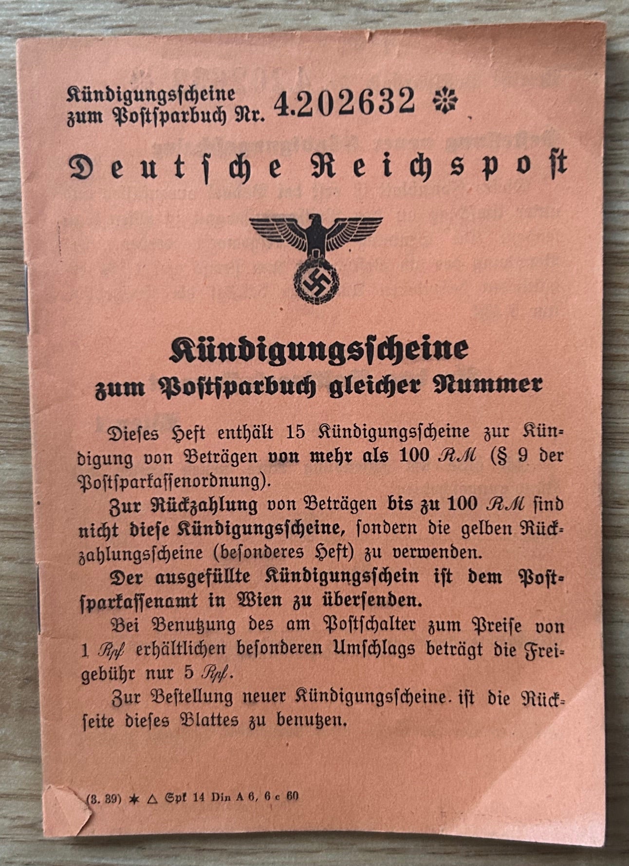 WW2 Postal savings booklet and docs grouping