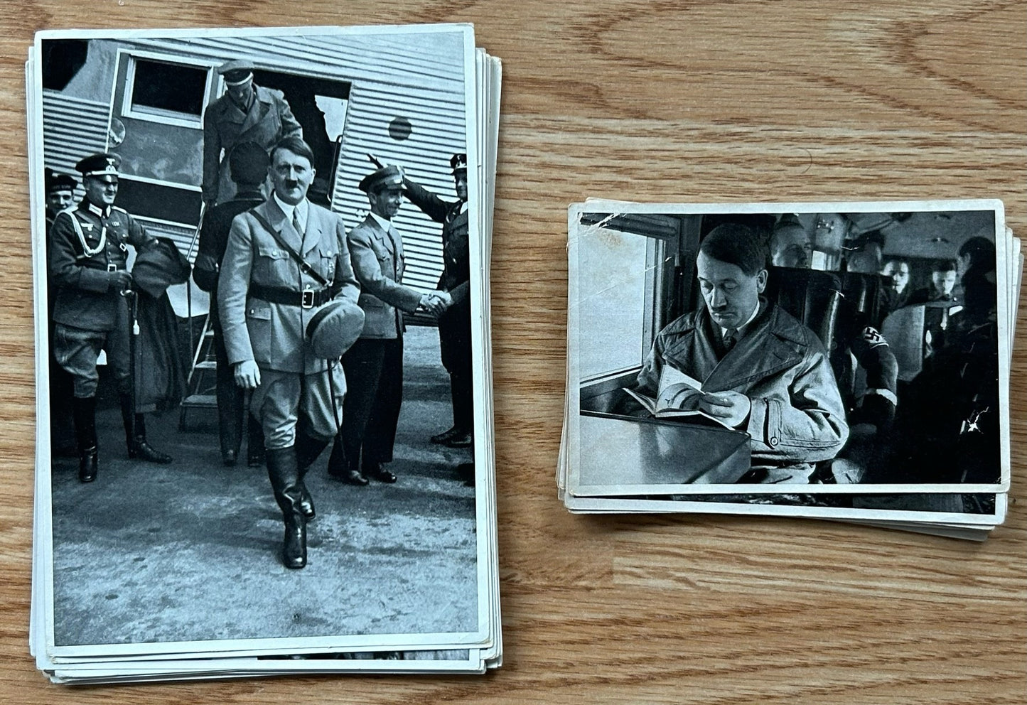 Group of 34 cigarette cards - Adolf Hitler series