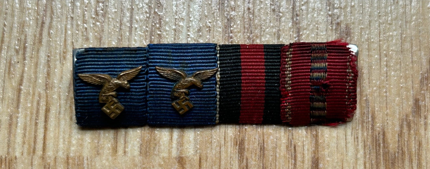 4 place Luftwaffe ribbon bar