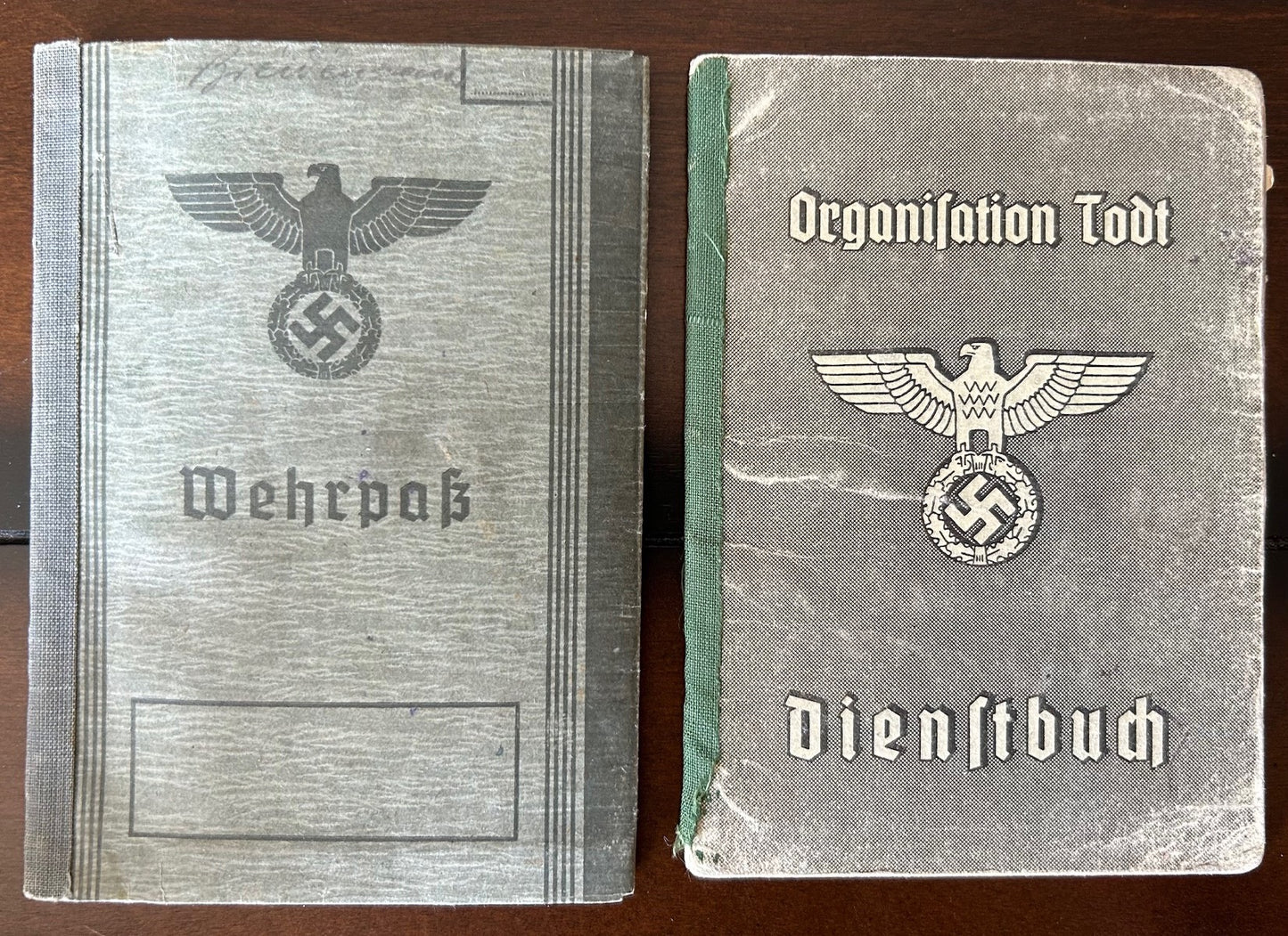 Wehrpass / OT grouping - Machine gunner, KIA Demyansk 1942