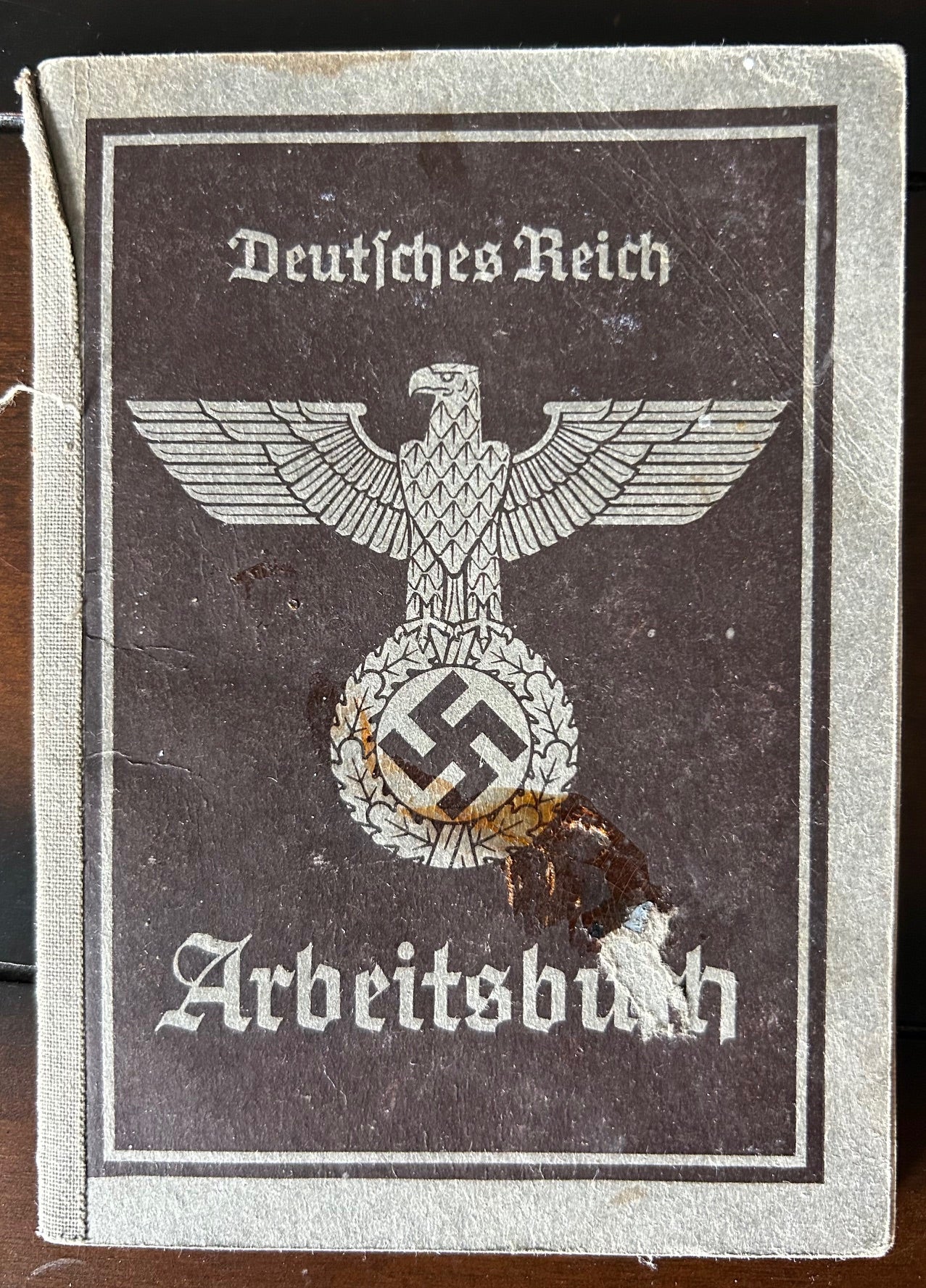 Arbeitsbuch and RAD group - Austrian Hitler Youth teen employee