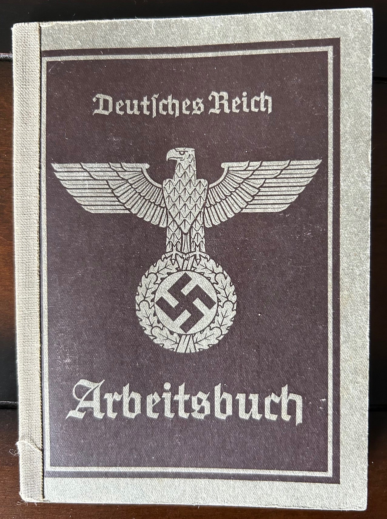 Arbeitsbuch - NSDAP office employee 1938-42
