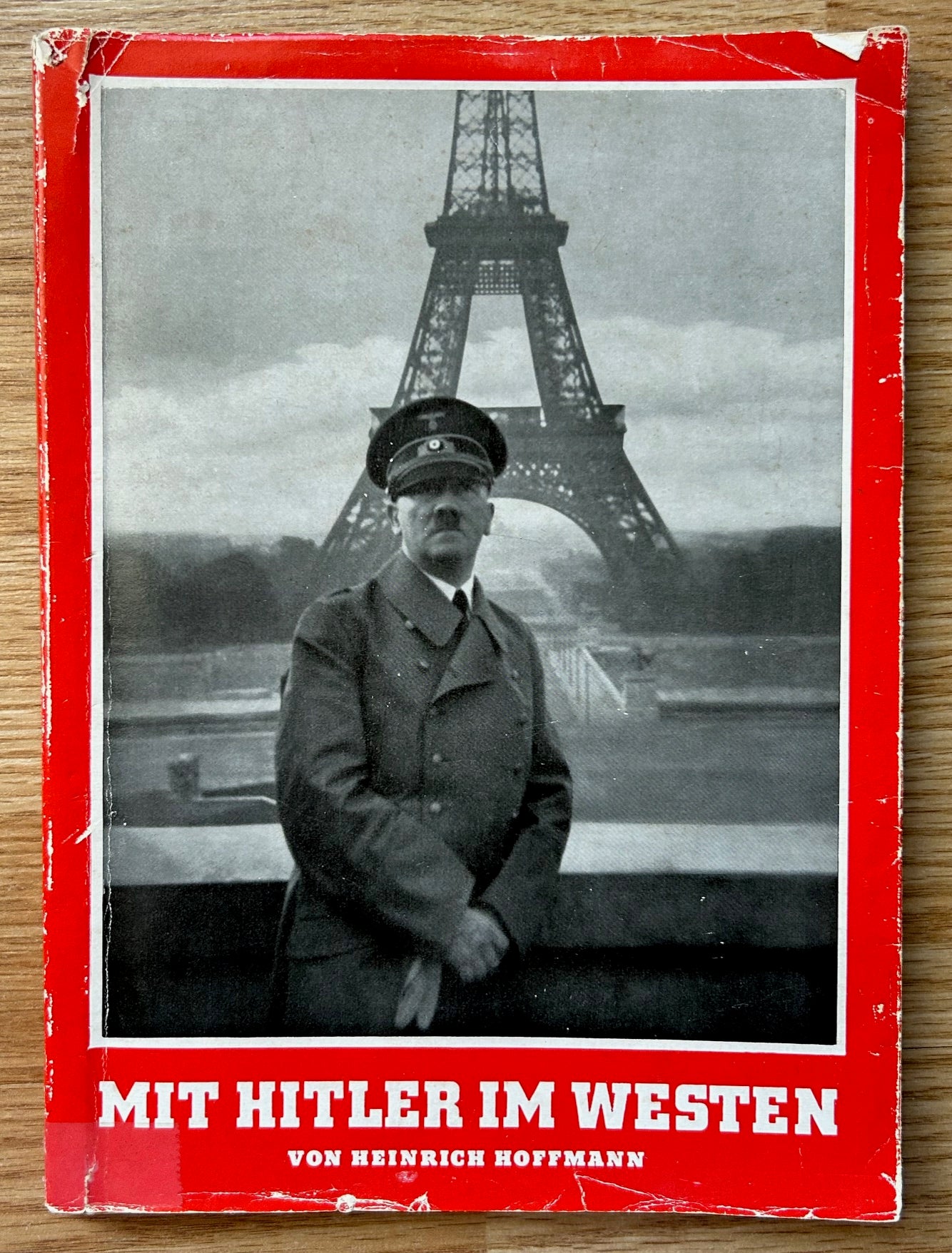 Mit Hitler im Westen softcover book 1940 - Hoffmann photos