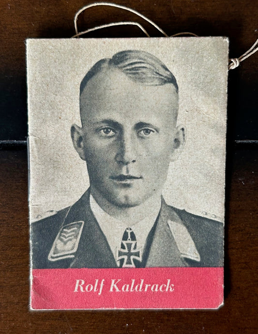 WHW booklet - Luftwaffe ace Rolf Kaldrack