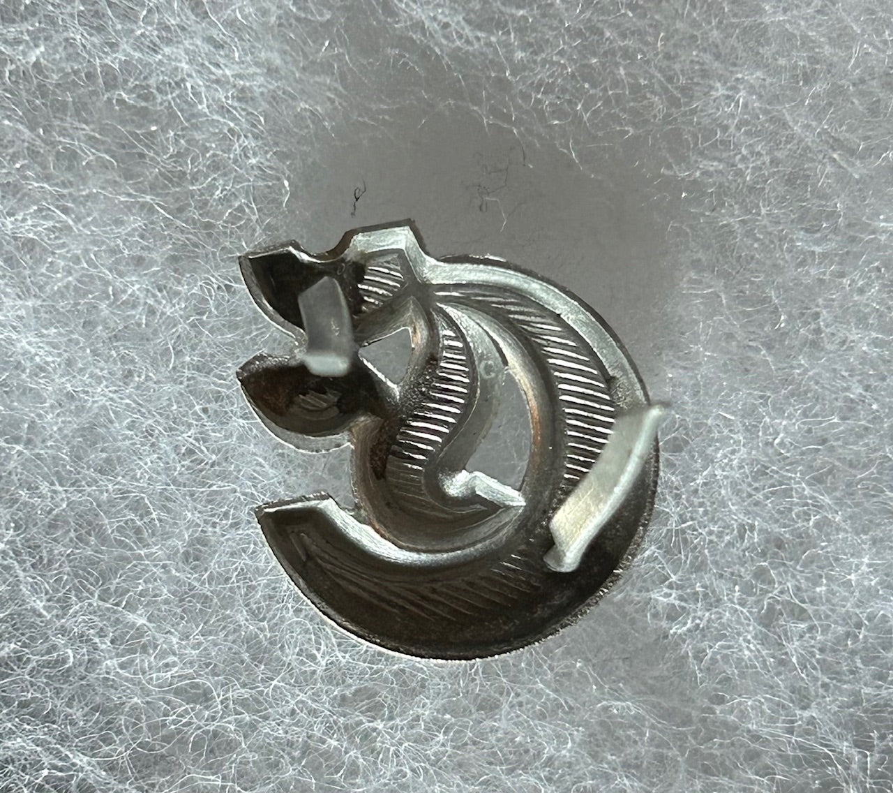 Armoured train NCO shoulder strap cypher