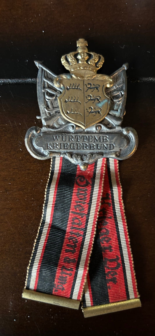 Württemberg WW1 veterans association badge