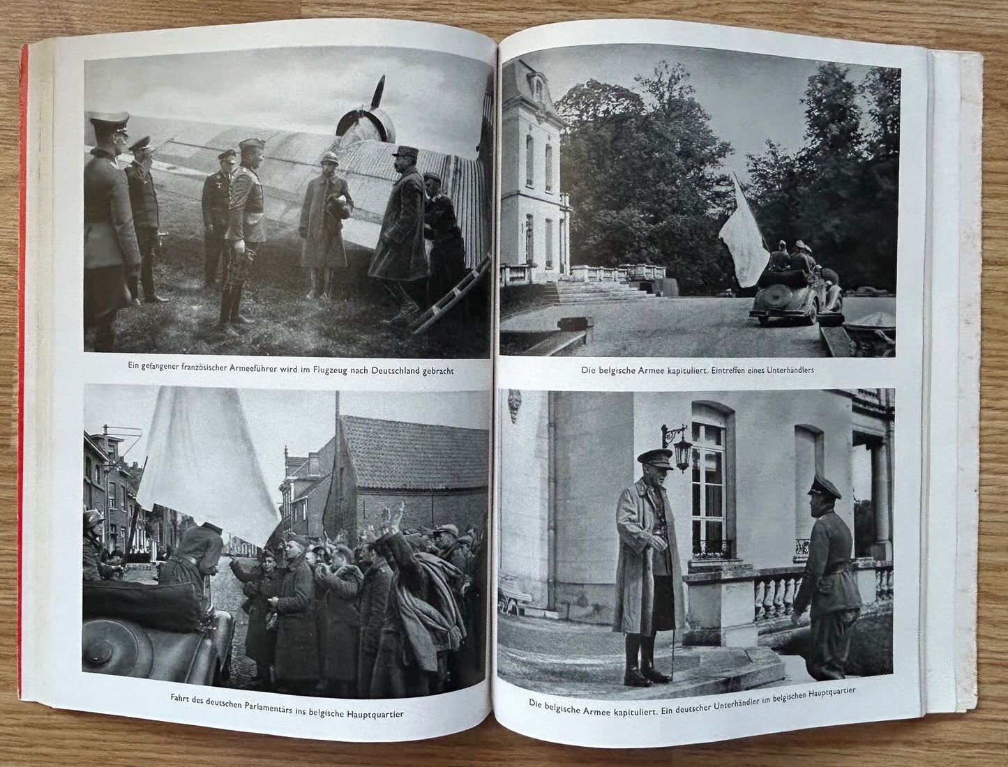 Mit Hitler im Westen softcover book 1940 - Hoffmann photos