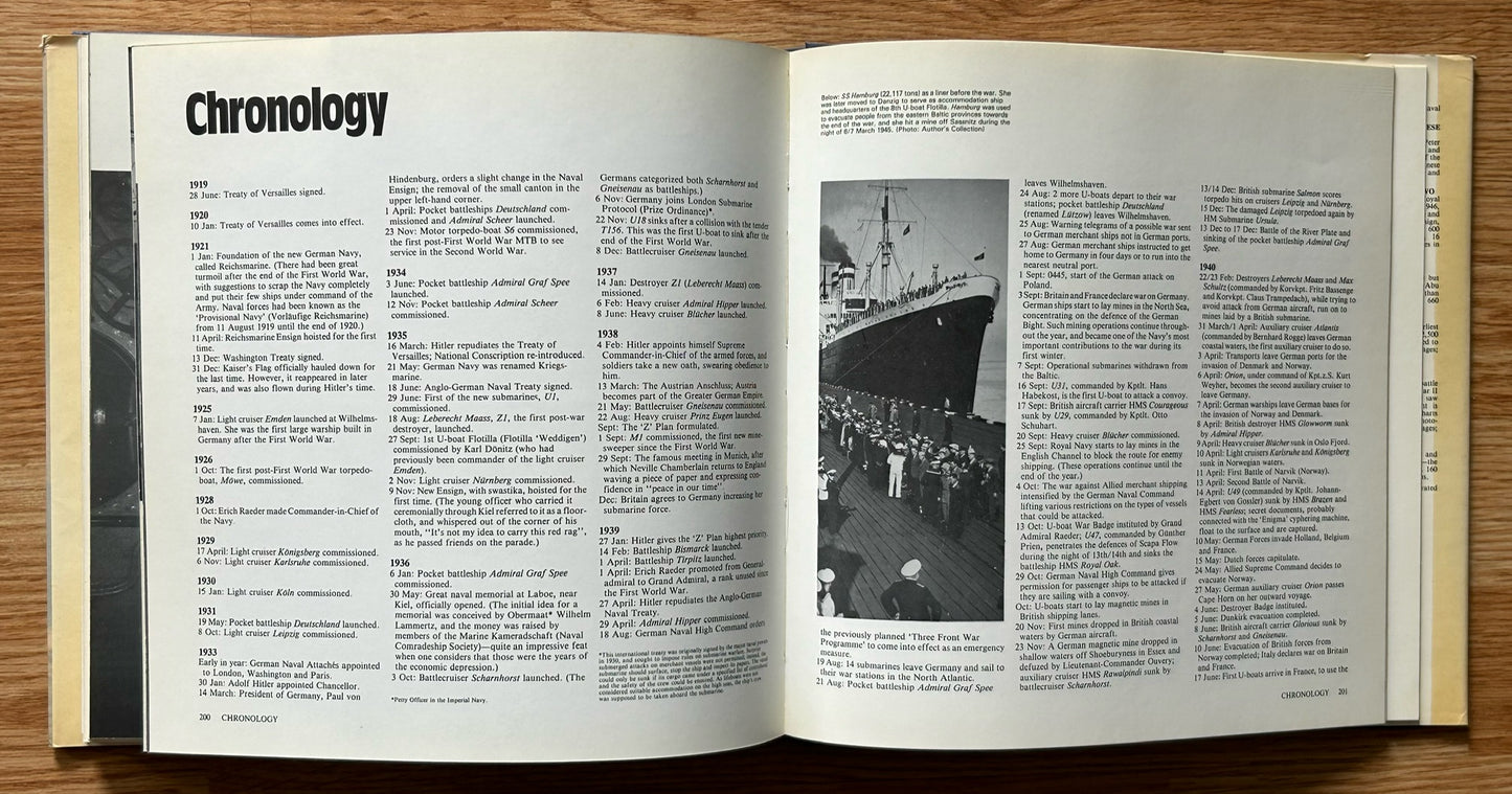 The German Navy in World War Two - hardcover reference book