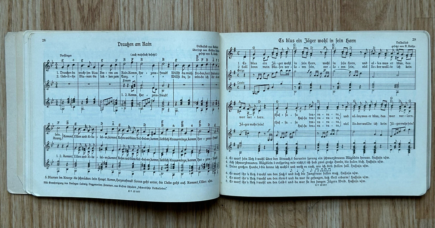 Liederbuch der NS Frauenschaft - women’s association songbook