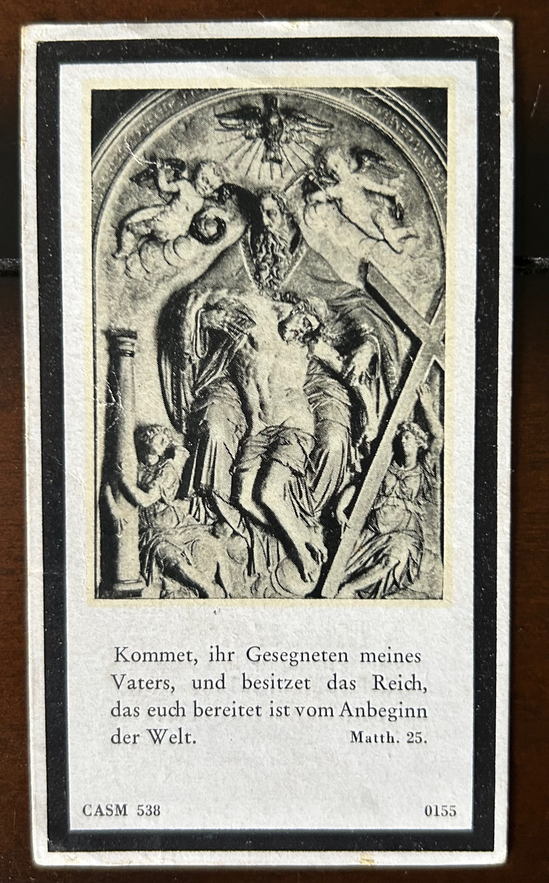 WW2 German Death Card - Luftwaffe NCO, KIA 43