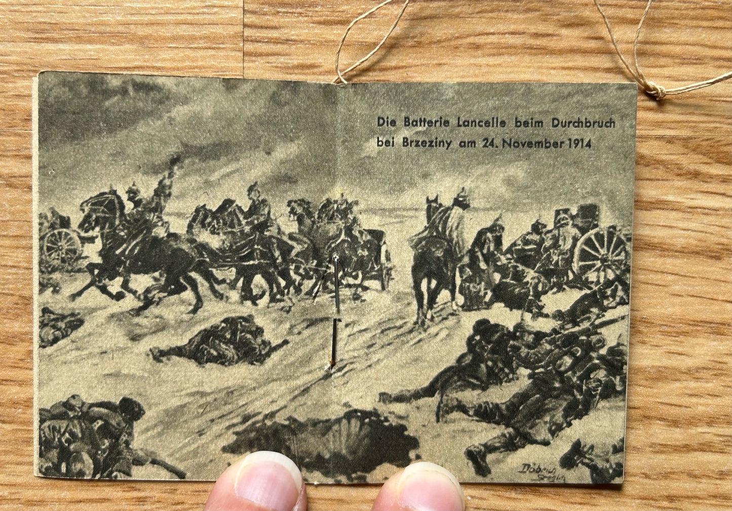 WHW donation booklet - General Otto Lancelle