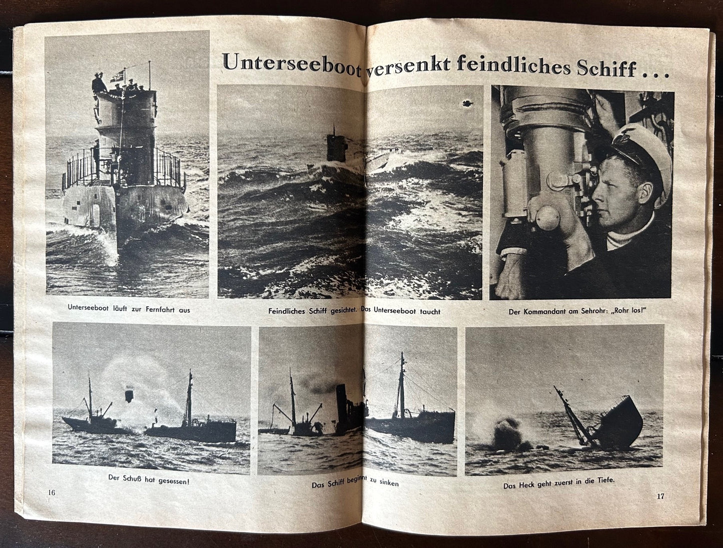 Kleine Kriegshefte nr. 7 - Ran an den Feind! 1940 booklet