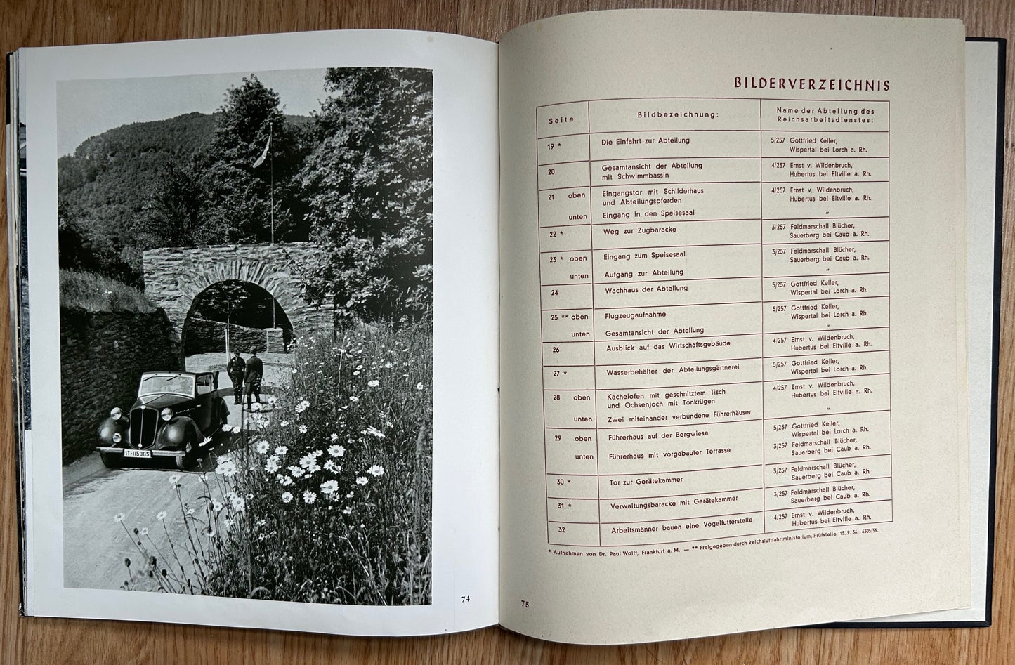 Das Heim im Reichsarbeitsdienst - RAD 1937 hardcover book