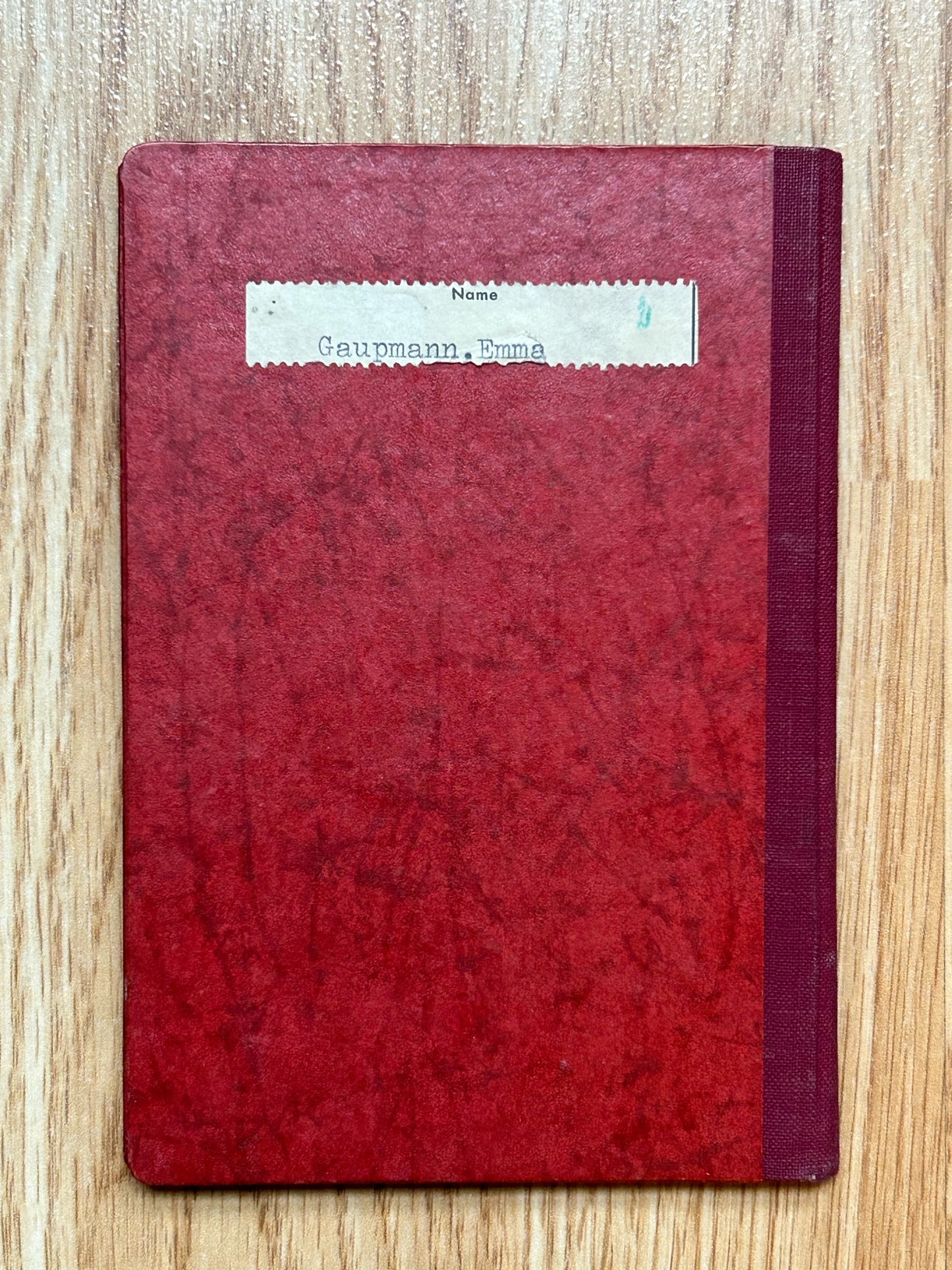 DAF membership booklet, contribution stamps 1935 - 1945