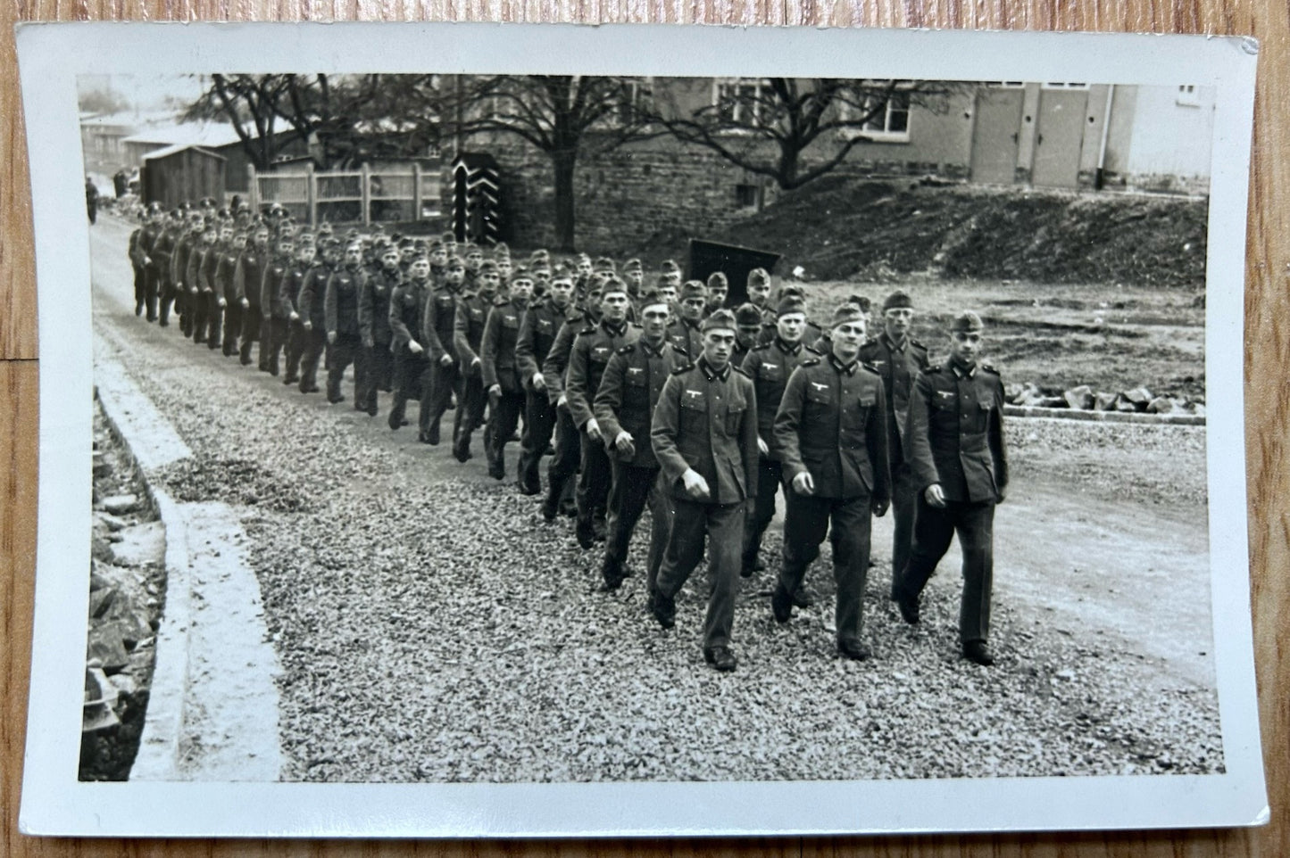 Group of 7 postcard photos - Heer officers and soldiers