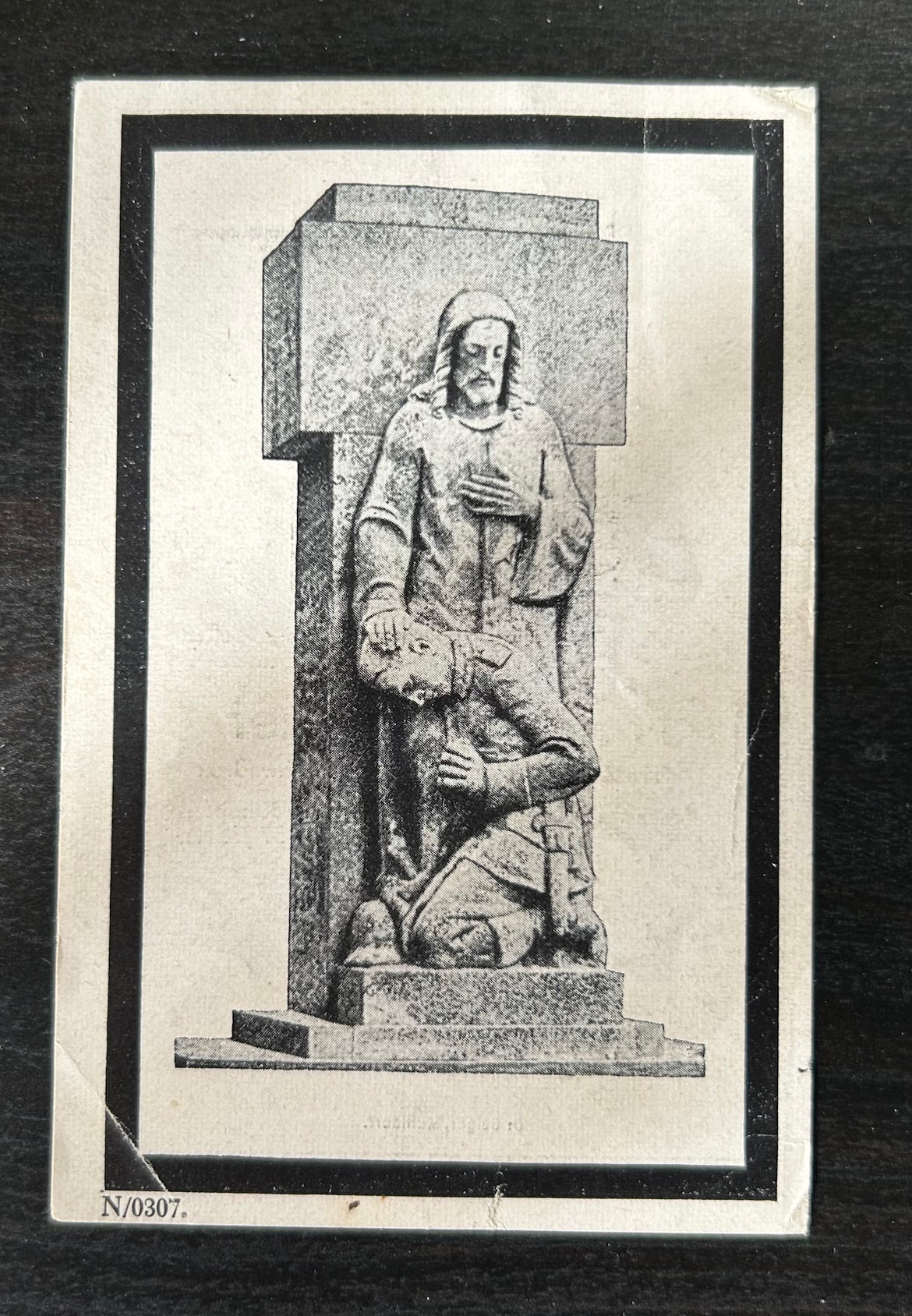 WW2 Death Card - Reconnaissance NCO, KIA Feb 43, Smolensk