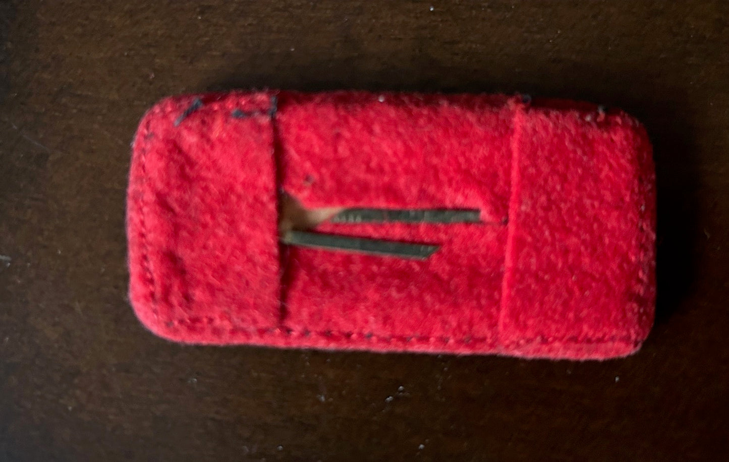 Reichsbahn single collar tab - rail-line service