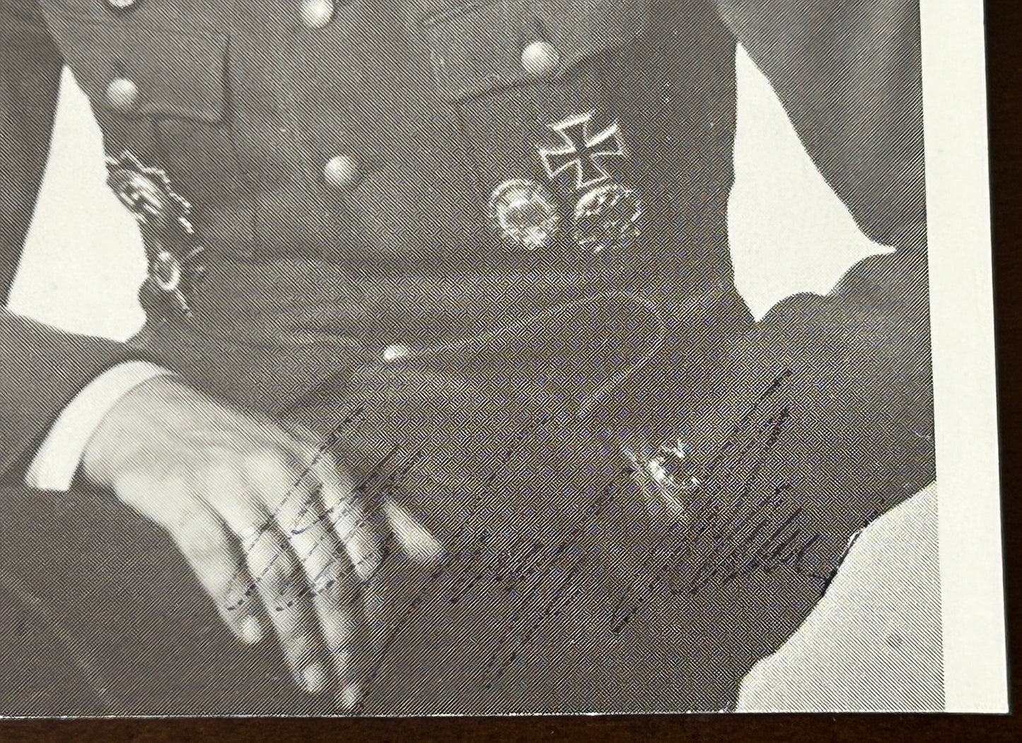 Autographed photo - General Remer, July 20th plot officer