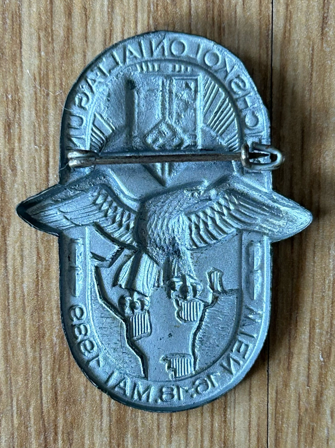 Reichskolonialbund event tinnie - Vienna, May 1939