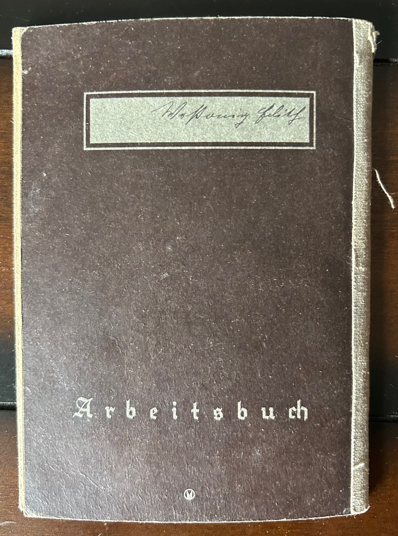 Arbeitsbuch and RAD group - Austrian Hitler Youth teen employee