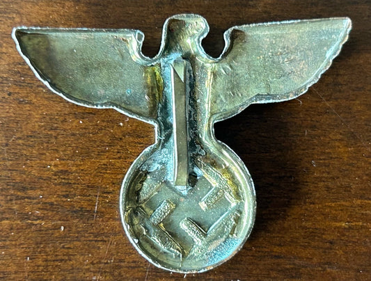 Reichsbahn visor cap metal eagle insignia