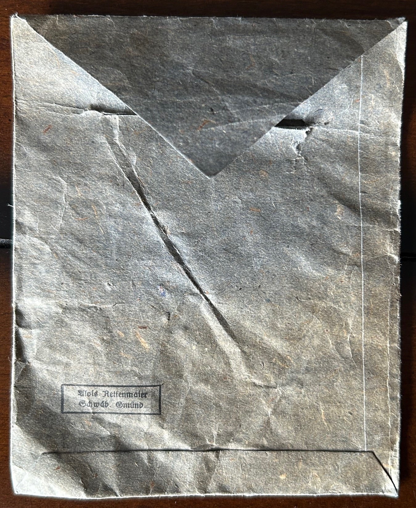 Iron Cross 2nd class issue envelope - maker marked