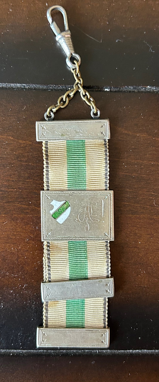Imperial German Saxon watch fob