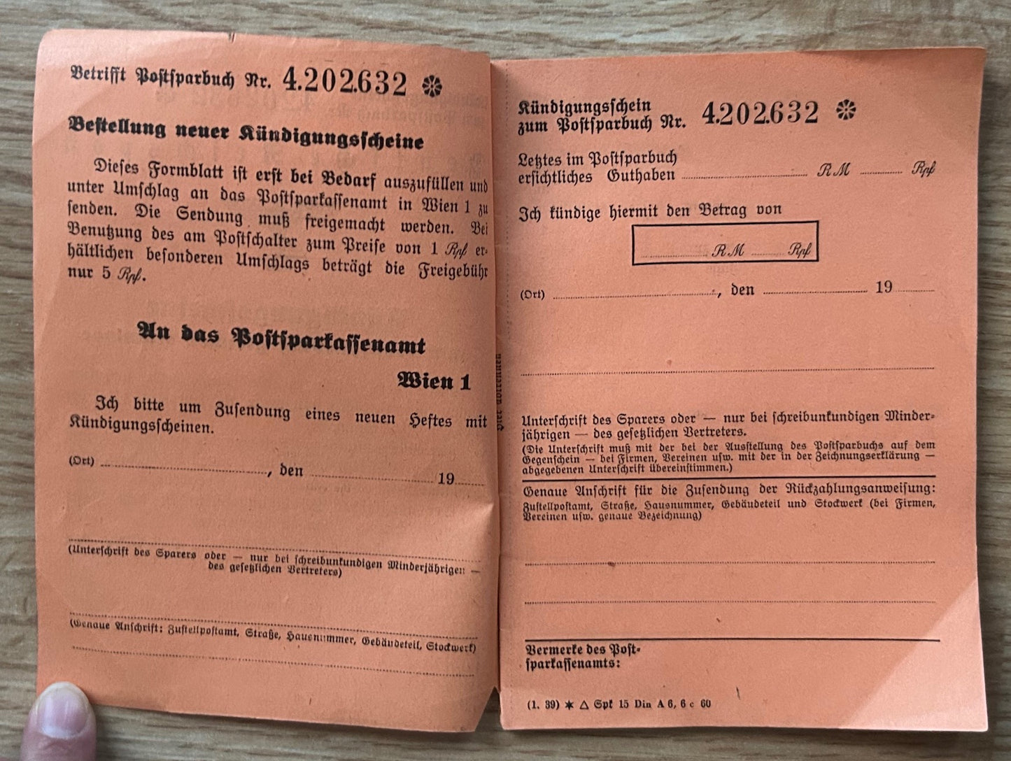 WW2 Postal savings booklet and docs grouping