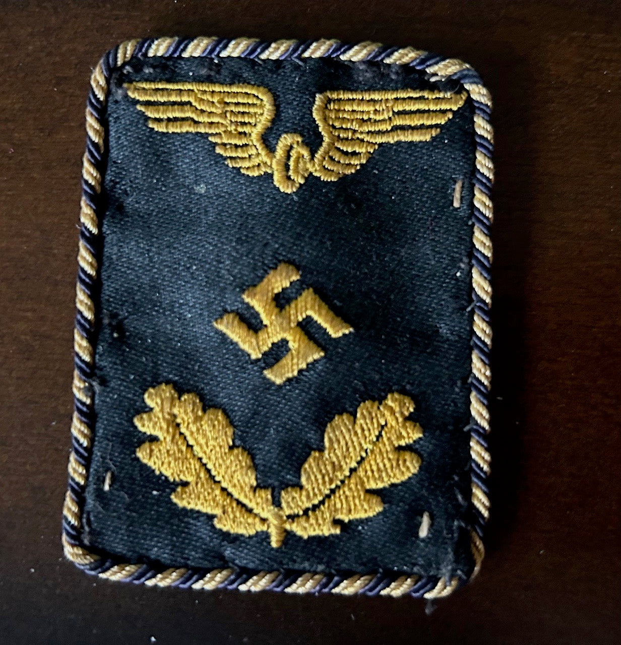 Reichsbahn single collar tab - NCO, paygroup 12-17