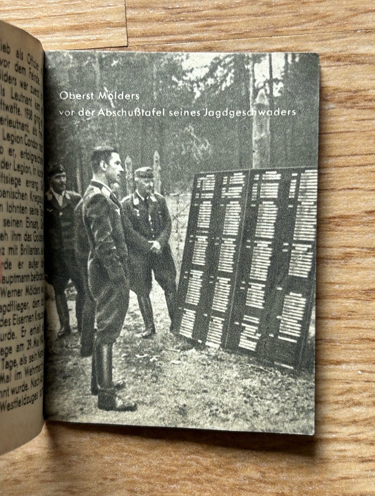 WHW donation booklet - Fighter Ace Werner Mölders