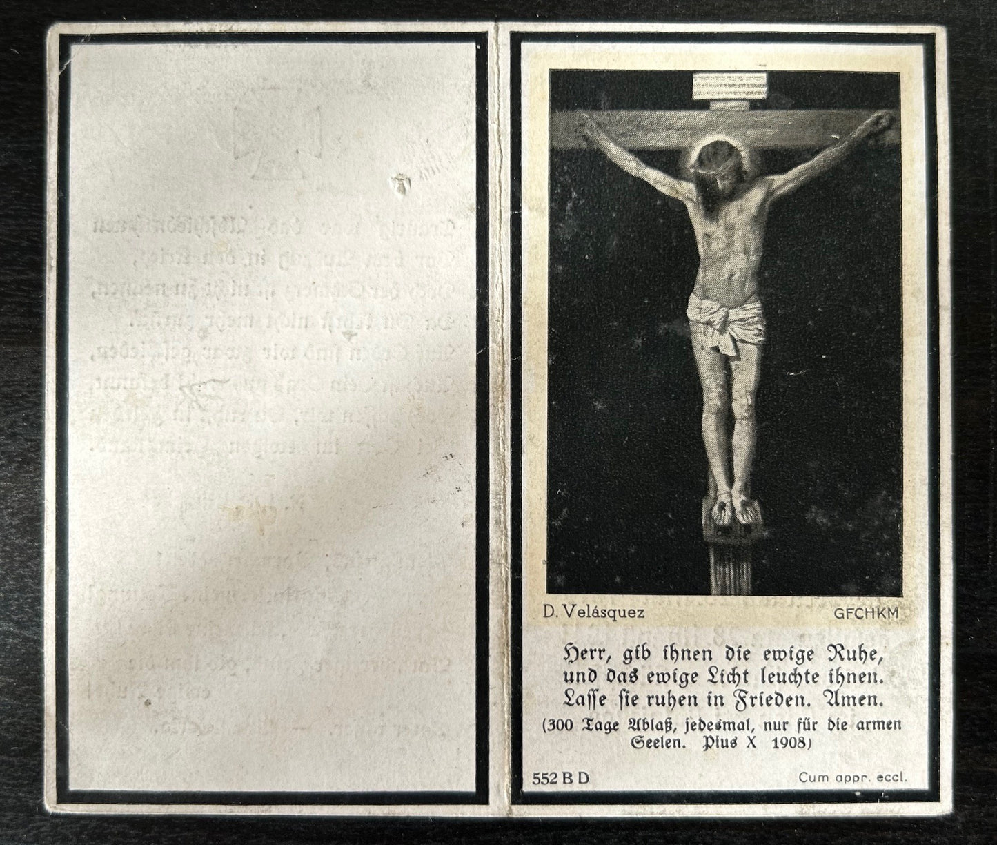 WW2 Death Card - Artillery NCO, KIA Aug 41