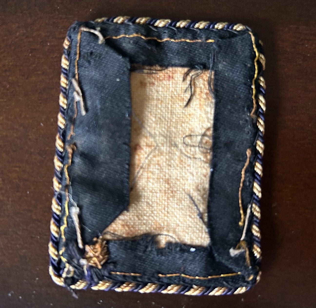 Reichsbahn single collar tab - NCO, paygroup 12-17