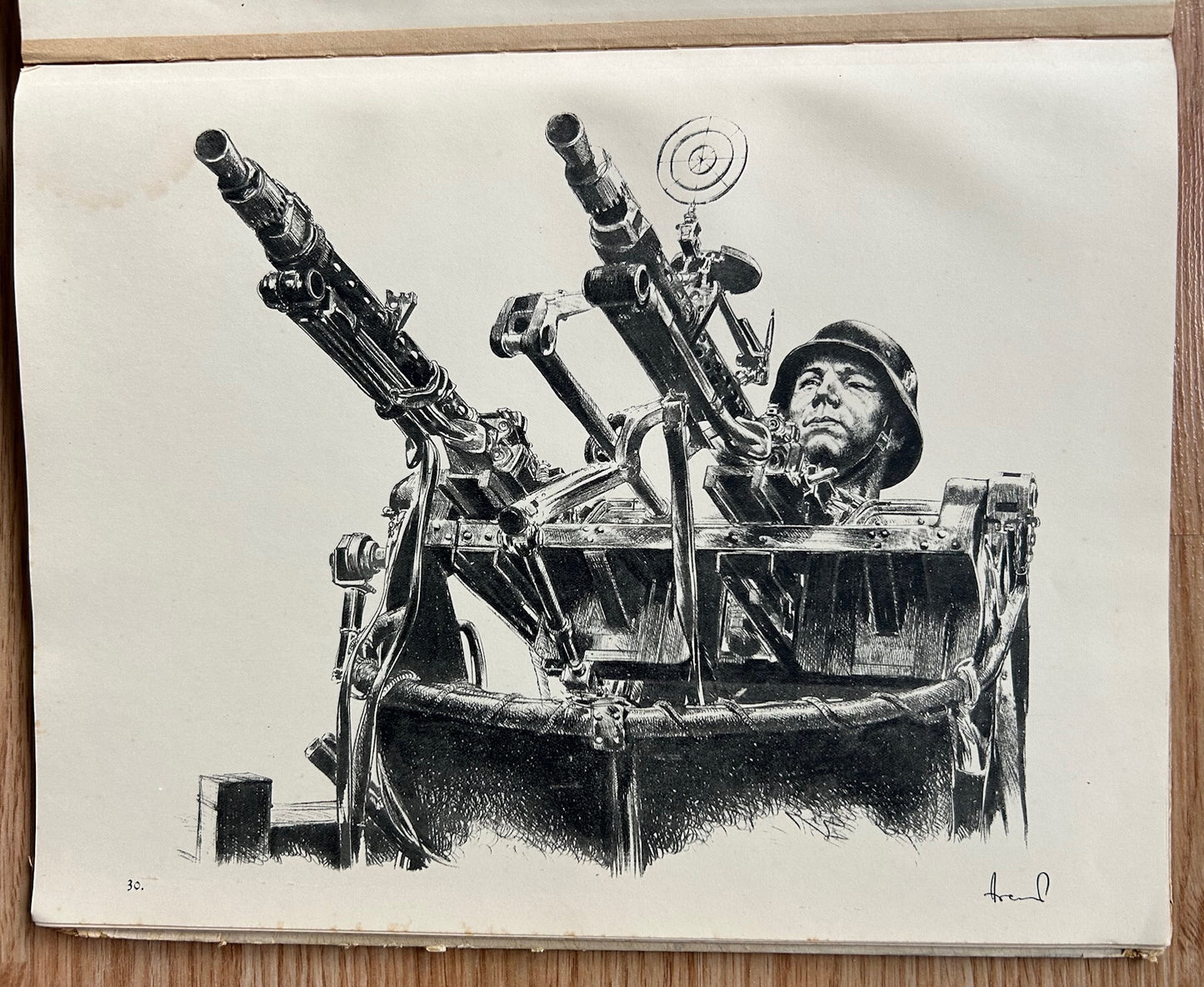Männer und Waffen des Deutschen Heeres- Hardcover book of prints