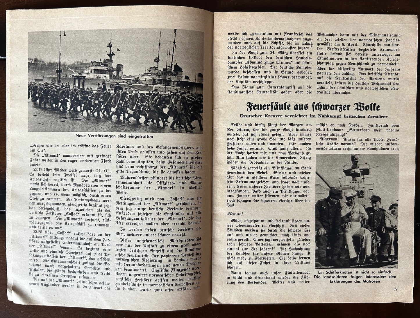 Kleine Kriegshefte nr. 3 - 10 Stunden schneller! 1940 booklet