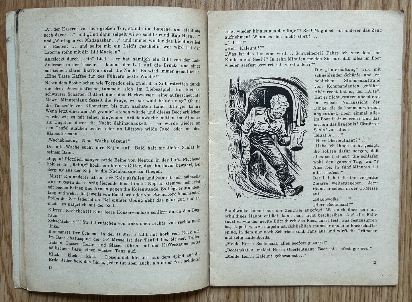 Third Reich German youth book - Staubwolke und Neptun