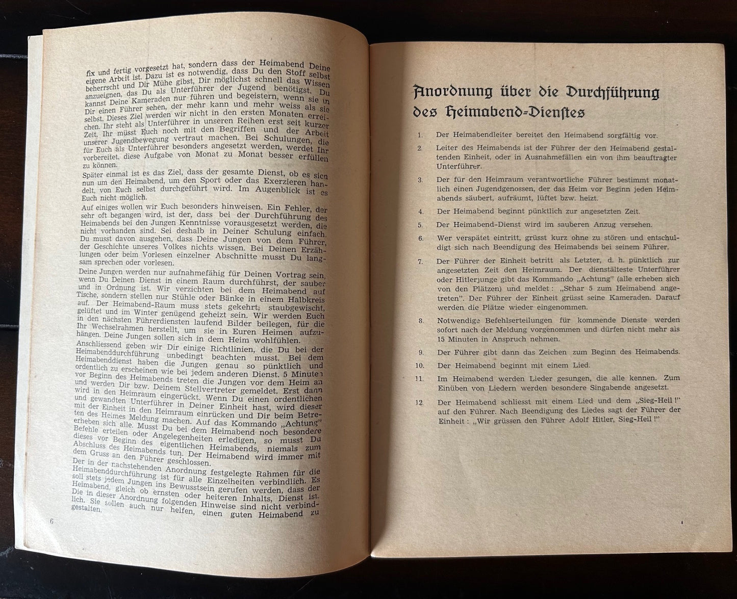 Führerdienst - HJ magazine, Lorraine region 1940