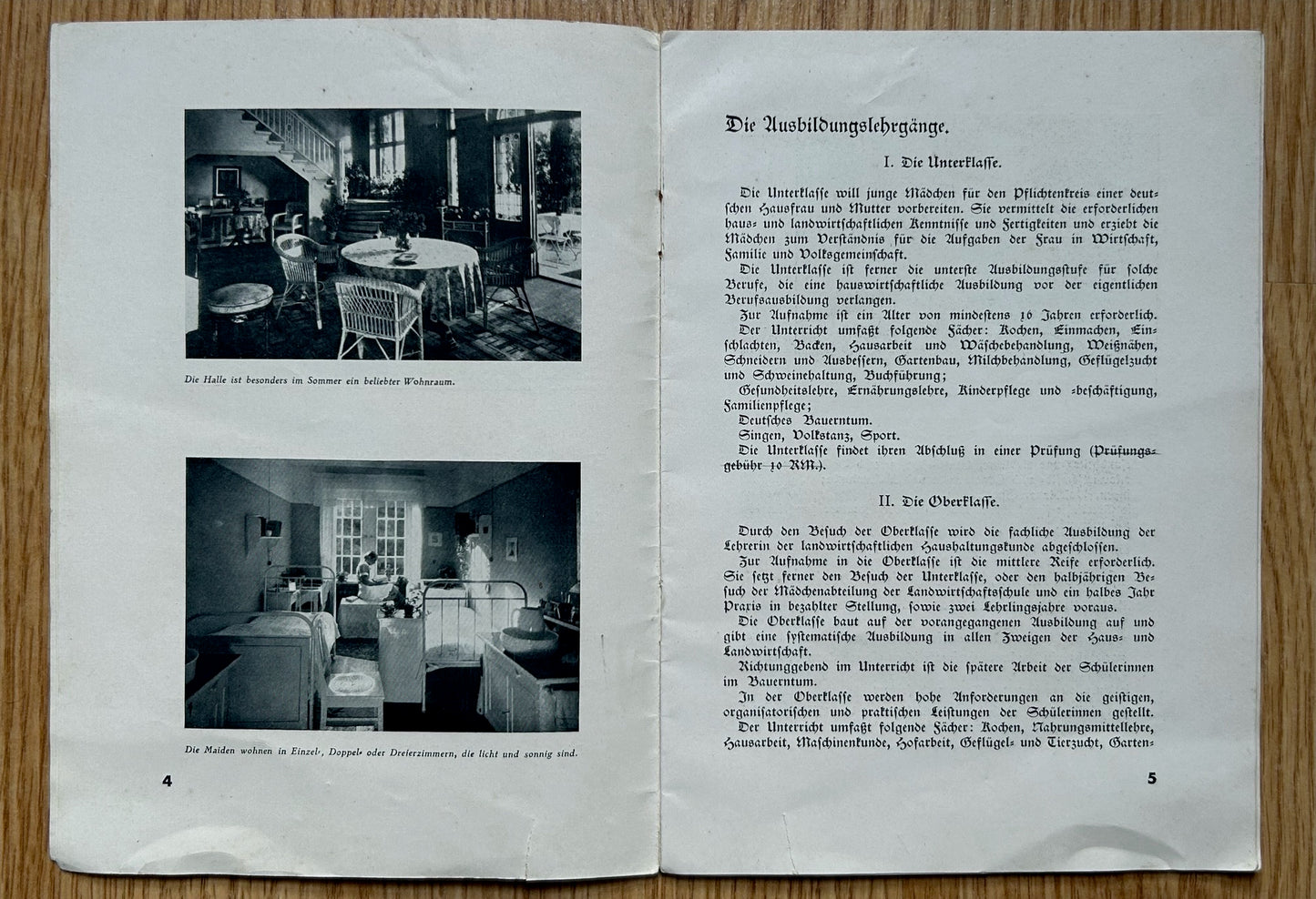 Landfrauenschule Malchow - Agricultural workers booklet