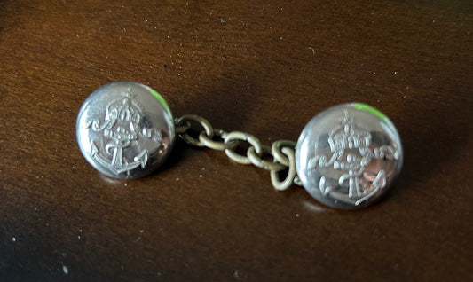 WW1 German naval parade jacket chained closure buttons
