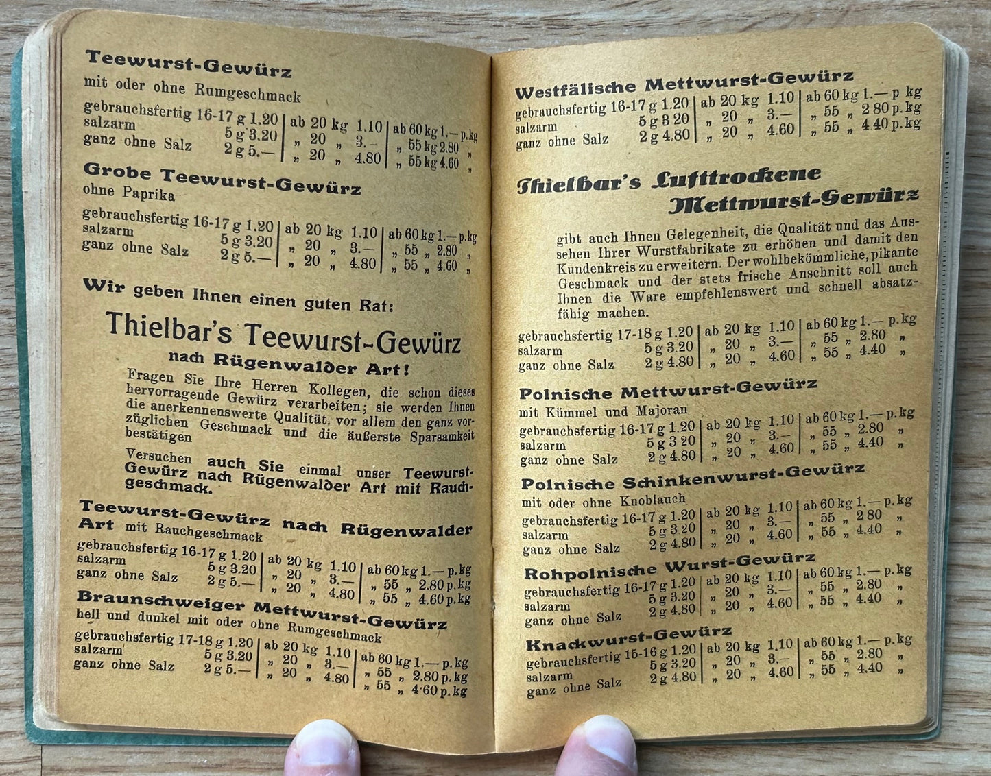 1941 pocket calendar - Berlin