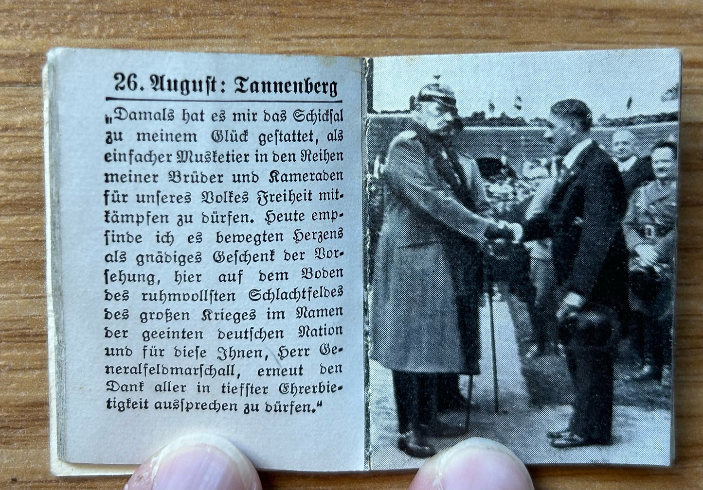 WHW donation booklet - Der Führer 1933