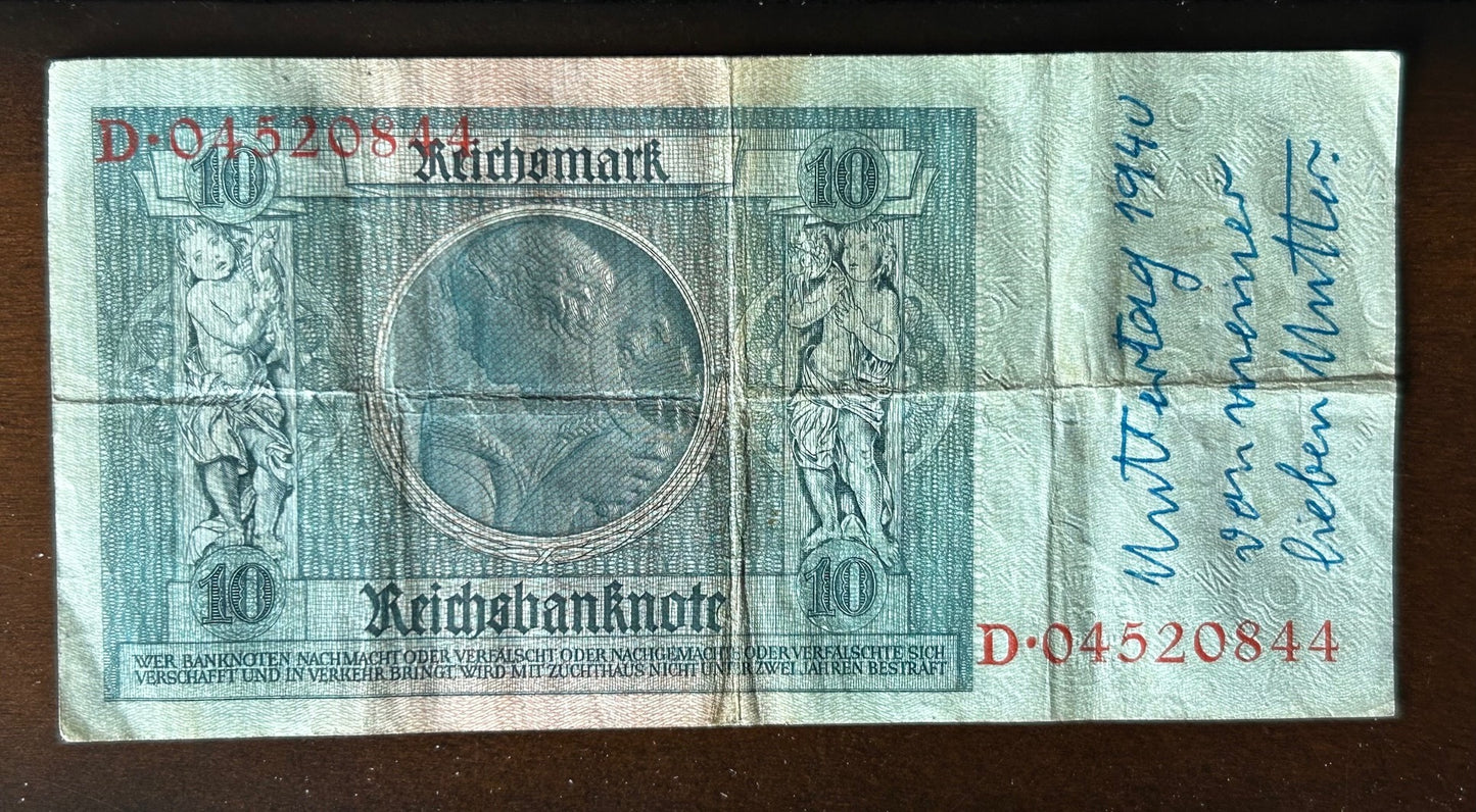 German currency grouping - WW2 and Allied occupation