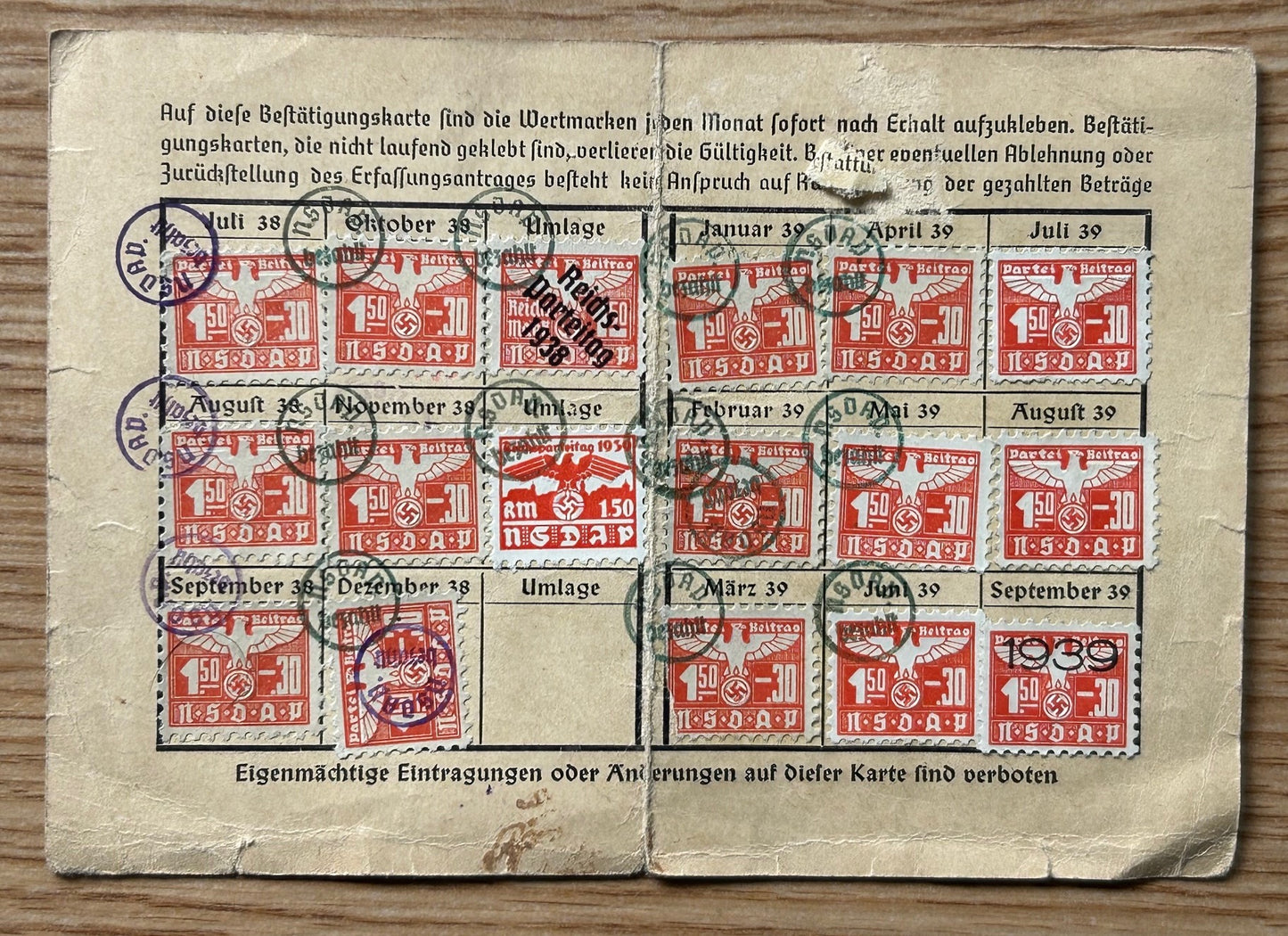 Document grouping - NSDAP member, Austrian engineer