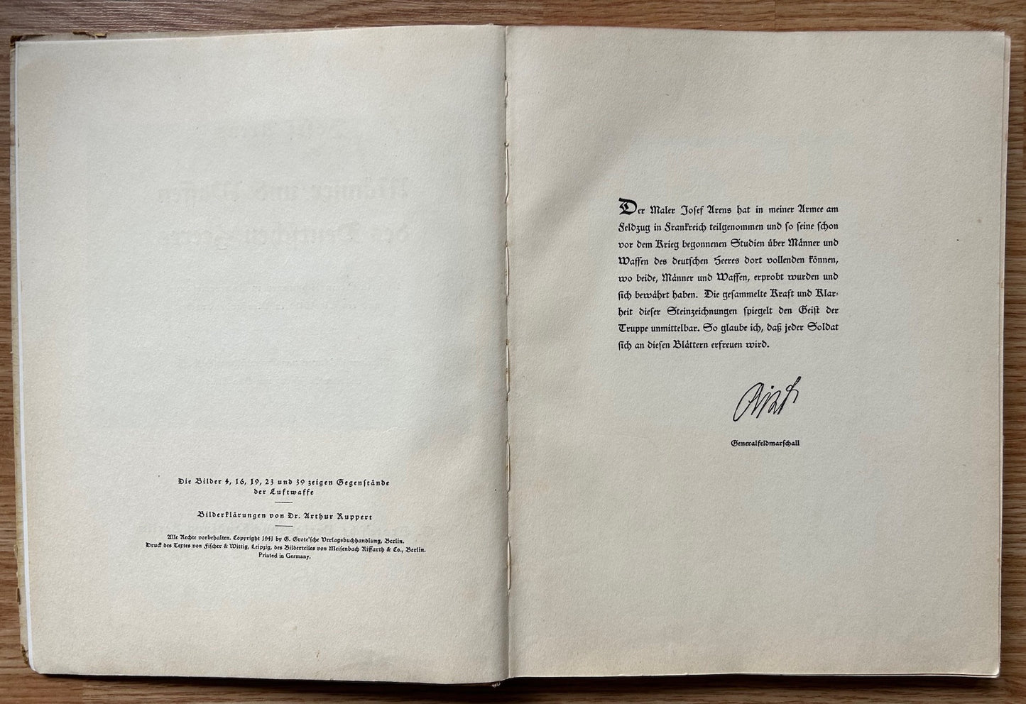 Männer und Waffen des Deutschen Heeres- Hardcover book of prints