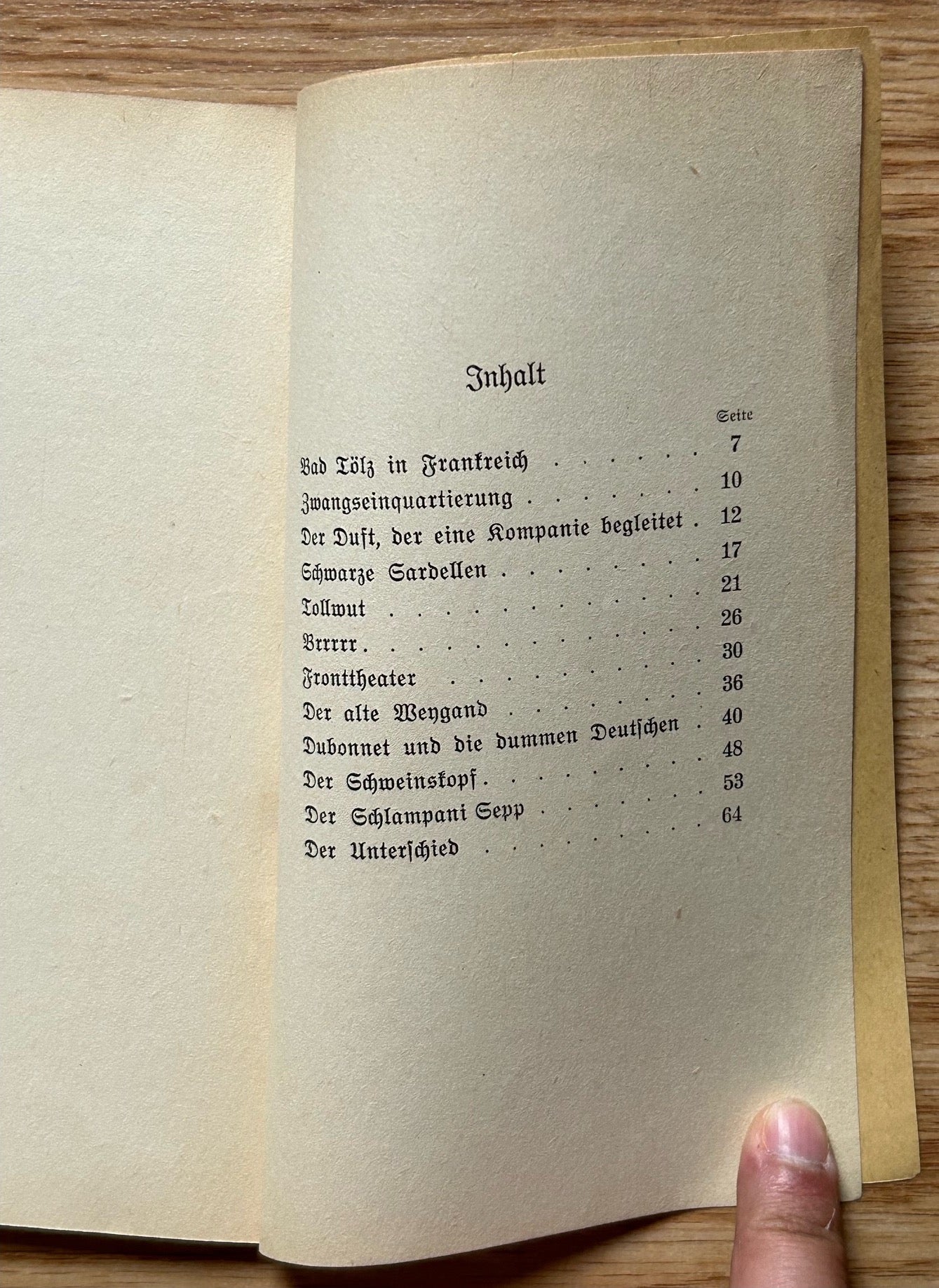Der Schlampani Sepp - humorous military stories