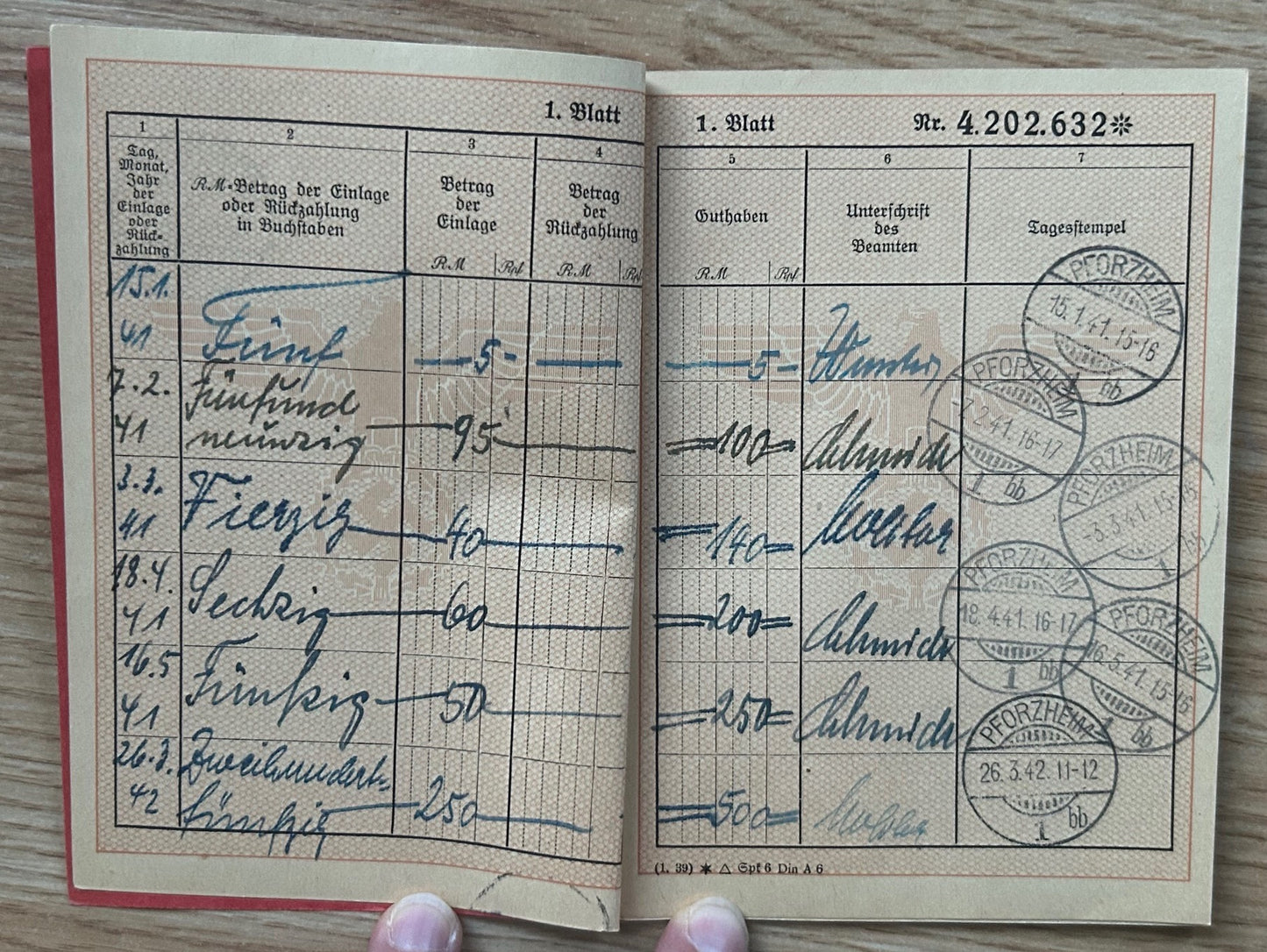 WW2 Postal savings booklet and docs grouping